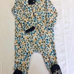 Burts Bees footie 0-3 month